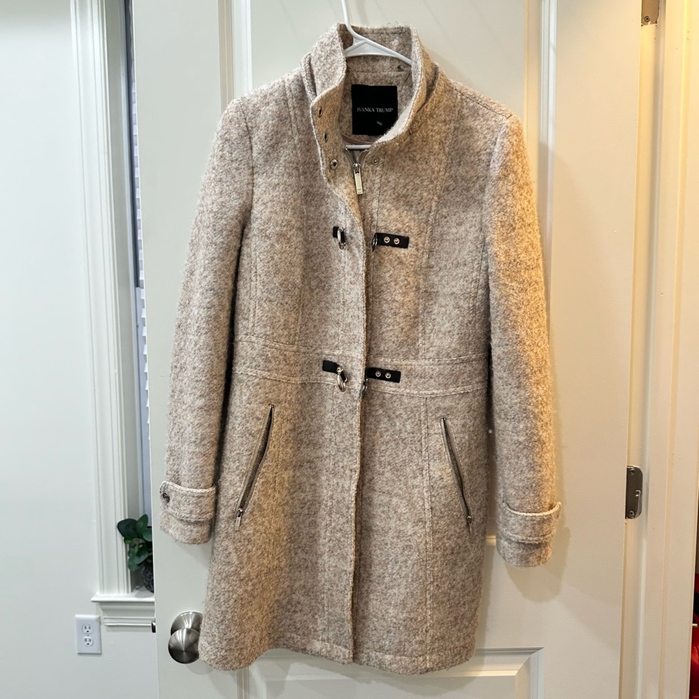 Beige long coat